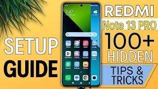 Redmi Note 13 Pro Tips & Tricks || Hidden Features || 100+ Hidden Tricks #redminote13pro