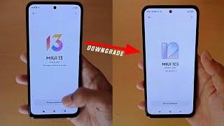 Cara Downgrade ke Miui 12 dari Miui 13 - Redmi Note 10