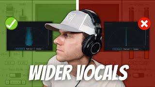 How to Make Your Vocals More Wide