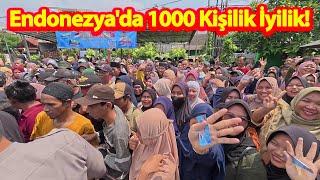 Endonezya'da 1000 Kişilik İyilik!-Türkiye ve Endonezya Arasındaki Kardeşlik Köprüsü!#endonezya