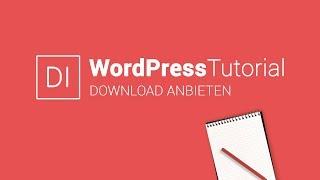 WordPress Download anbieten