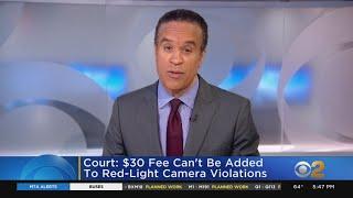 Court: $30 Fee Can't Be Added To Red-Light Camera Violations