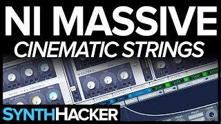 Massive Tutorial - Beautiful Cinematic Style Strings / Pad