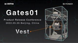 GATES01: new vest explained at GATES01 release conference of STEPVR