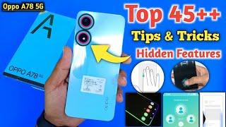 Oppo A78 Tips and Tricks | Oppo A78 5G Tips & Tricks | Top 45++ Hidden Features