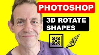 3D Rotation / Rotate Of Shapes In Photoshop How To