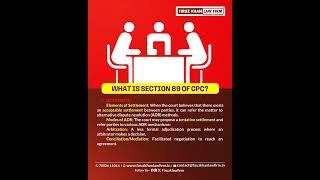 What is Section 89 of CPC?