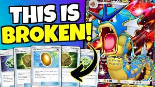 INSANE 5 Fossil Gyarados EX Deck Is STUPIDLY STRONG!!! [Pokemon TCG Pocket]