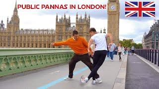 INSANE Public Pannas in London! 50+ Crazy Nutmegs!