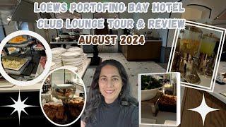 Loews Portofino Bay Hotel Club Level Review and Tour/August 2024/Universal Studios