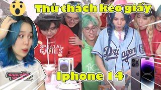 Simmy Thử Thách Kéo Giấy Lấy Iphone 14 Cùng Super Hero Team 