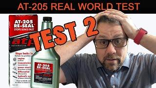 AT-205 Re-Seal oil leak stop - REAL WORLD REVIEW Easy DIY Leak Repair Save Time and Money