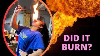 What Fire Eating taught me about Fear, Risk and Science (A Polymaths POV)