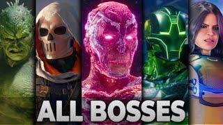 Marvel Avengers - All Bosses & Ending + DLC's