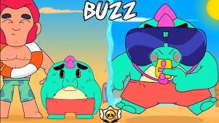 BRAWL STARS ANIMATION - BUZZ ORIGIN