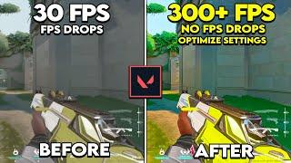 How to BOOST FPS in VALORANT 2024!  Valorant Low End PC Fix Lag 2024!