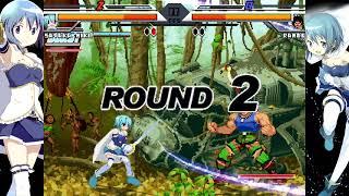 NICK54222 MUGEN: Sayaka Miki (me) VS Rambo (CaVeLelrO_NeGrO)