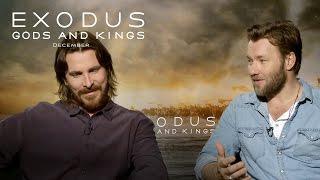 Exodus: Gods and Kings | Christian Bale and Joel Edgerton Interview [HD] | 20th Century FOX