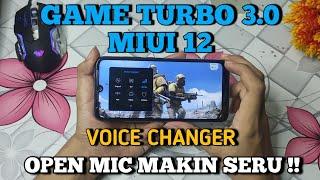 Module Voice Changer Miui 12 - Tambah Fitur Di Game Turbo 3.0 Miui Terbaru