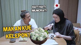 REAKSI ISTRI JEPANG PERTAMA KALI MAKAN KLEPON! AUTO MUNCRAT !