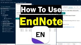 How To Use EndNote (A Complete Beginner's Guide)