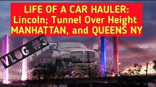 HIT N RUN Life of a car Hauler NEW YORK city stress,#hotshotcarhauler, #Overheight, #carhauker