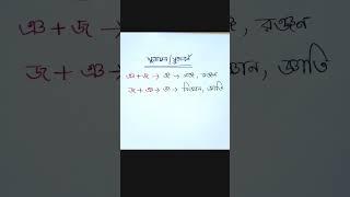 বাংলা যুক্তবর্ণ। ঞ-জ। জ-ঞ। সহজে যুক্তবর্ণ শেখো। #বাংলাশেখো #besteducation