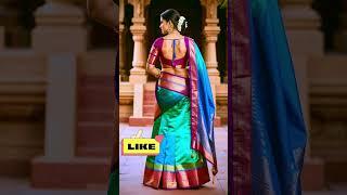 [4K] Ai Art Indian Model Lookbook.  South Indian Saree  Part - 1