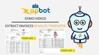 A.I.- powered Document Extraction: Extract PDF Invoices in DIFFERENT Templates INSTANTLY | NO-CODING