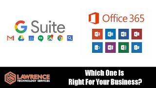 Office 365 VS G Suite: Which One Is Right For Your Business?