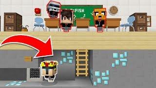 EL MEJOR ESCONDITE DE LA ESCUELA!!  MINECRAFT TROLL