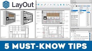 Top 5 Tips for Better Documentation in SketchUp Layout | SketchUp Layout Tutorial