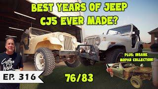 Oklahoma Gold Mine: 2 Rare Jeep CJ5s + INSANE Mopar Collection!!