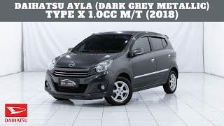 DAIHATSU AYLA (DARK GREY METALLIC) TYPE X 1.0CC M/T (2018)