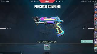 BUYING  GLITCHPOP CLASSIC | VALORANT SKINS