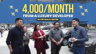 Affordable Pre-selling Luxury Condo in Ortigas Center - 4,000/month