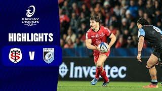 Instant Highlights - Stade Toulousain v Cardiff Rugby Round 1 │ Investec Champions Cup 2023/24