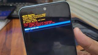 Infinix hot 50 Pro Fix Trigger Anti-Crack Exception Error on Custom Recovery UI | infinix anti crack