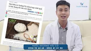 UỐNG BAO NHIÊU NƯỚC 1 NGÀY LÀ ĐỦ - BÁC SĨ NGUYỄN HỒ TRỌNG HUY ( Nước khoáng hữu cơ Happywater)