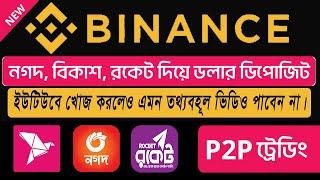 binance p2p dollar deposit । binance trading । Binance dollar deposit