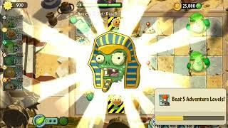 PLANTS VS ZOMBIES 2  - PART 5 - ANCIENT EGYPT  - DAY 14 - 15 - 16 - gameplay - walkthrough