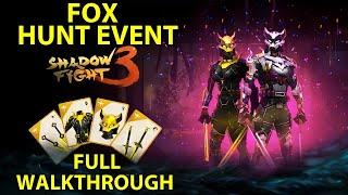 Shadow Fight 3: Fox Hunt Event | New Ninjato Set (Full Walkthrough)