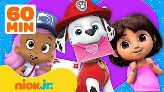 Celebrate Valentine’s Day! w/ PAW Patrol, Dora, & MORE  1 Hour Friendship Compilation | Nick Jr.