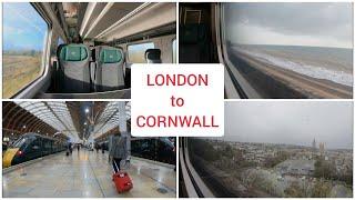 London to Penzance, Cornwall by train, First class 4K