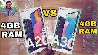 Samsung Galaxy A20s vs Galaxy A30s Speed Test Comparison?