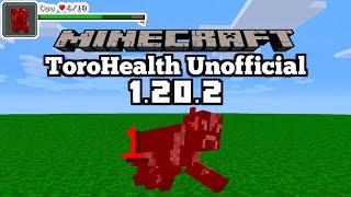 ToroHealth Unofficial Damage Indicators Mod - Minecraft 1.20.2 (Mod Showcase)