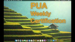 How to do PUA weekly Certification? Apply for PUA weekly Benefits.