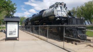 Union Pacific Big Boy Locomotive Steam Engine 4004 | Train Tourist Spot | Visting Cheyenne Wyoming