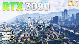 GTA 5 8K Ultra Graphics : RTX 3090 + i9 12900K