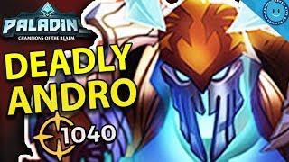 BIG HEADSHOTS! Androxus Elimination Reset Build and Gameplay! (Raynday - Paladins Gameplay)